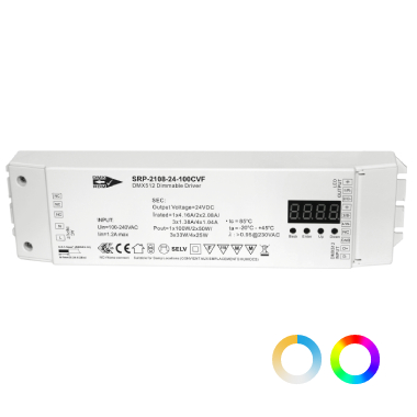 100W恒壓24V DMX 512 驅(qū)動(dòng)電源 